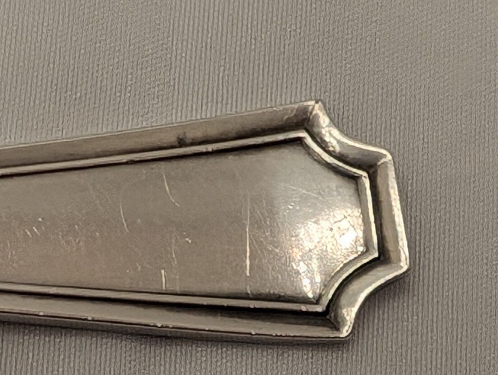 Gorham Durgin Fairfax Sterling Silver Flat Server 8 1/4" Pierced No Monogram 69g - Vintage Dining Collectible image 4