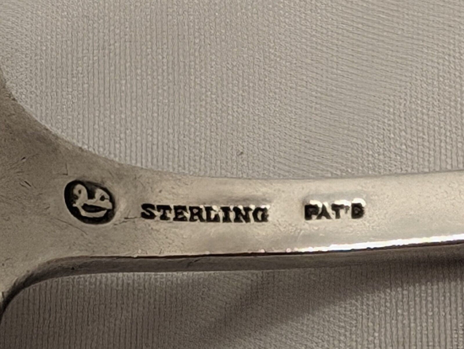 Gorham Durgin Fairfax Sterling Silver Flat Server 8 1/4" Pierced No Monogram 69g - Vintage Dining Collectible image 5